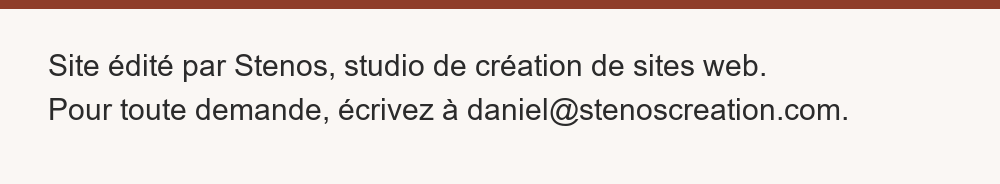 Informations sur l'éditeur